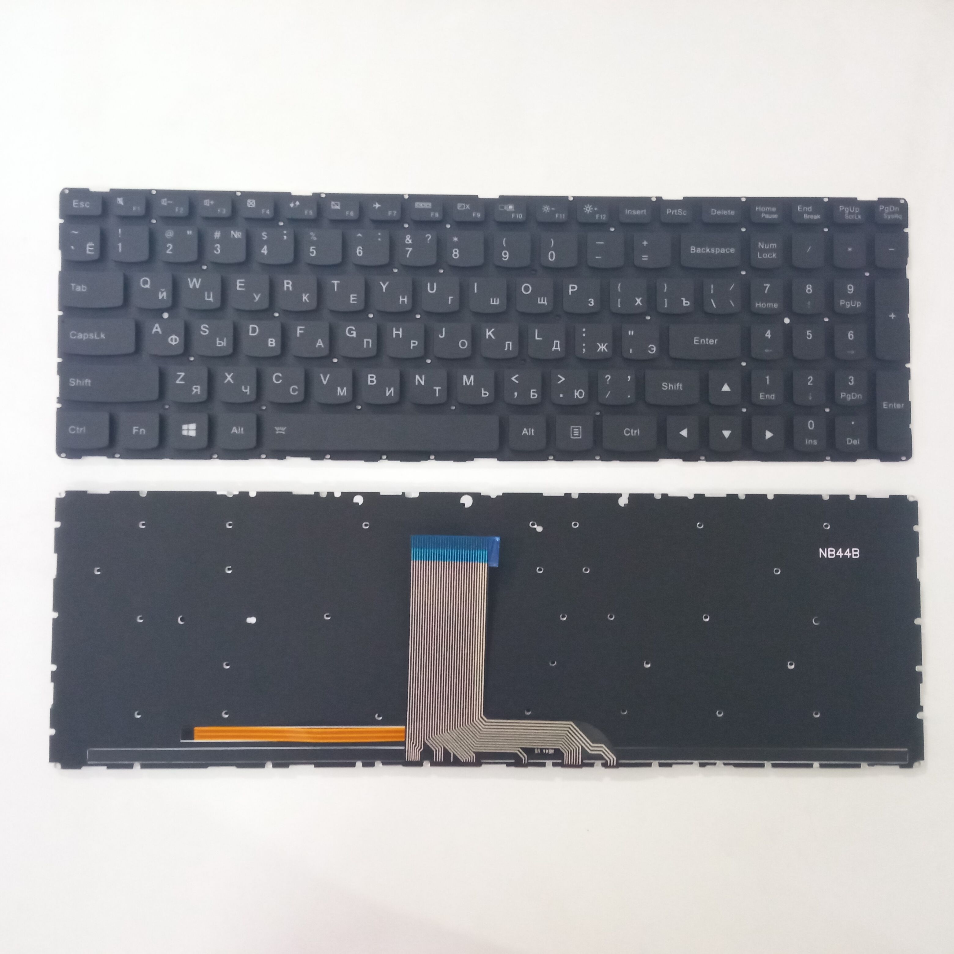 Picture of New Replacement Laptop Keyboard For LENOVO YOGA500-15/YOGA700-15 BLACK Backlit (OEM) RU Layout